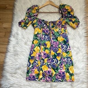 Zara print dress